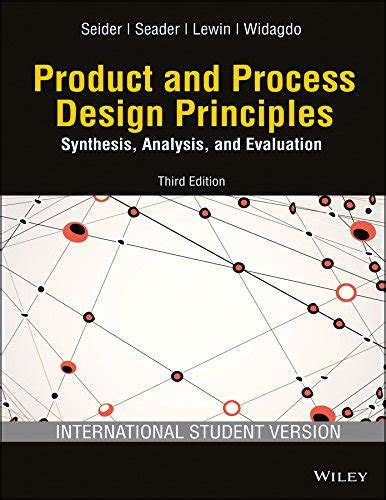 Product Process Design Principles Seider