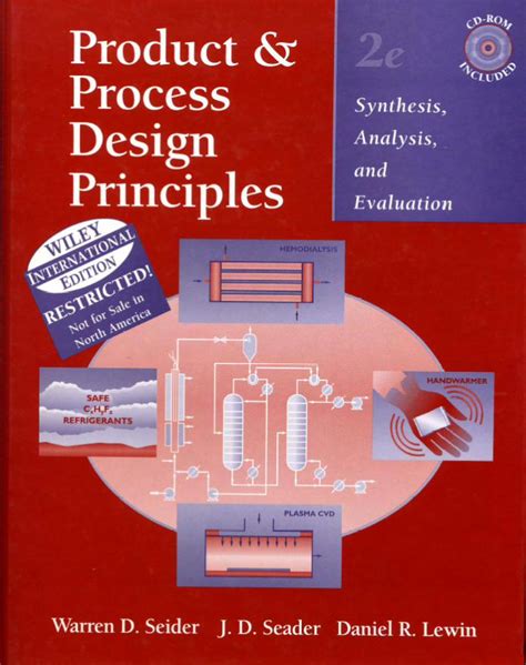 Read Product Process Design Principles Synthesis Analysis 