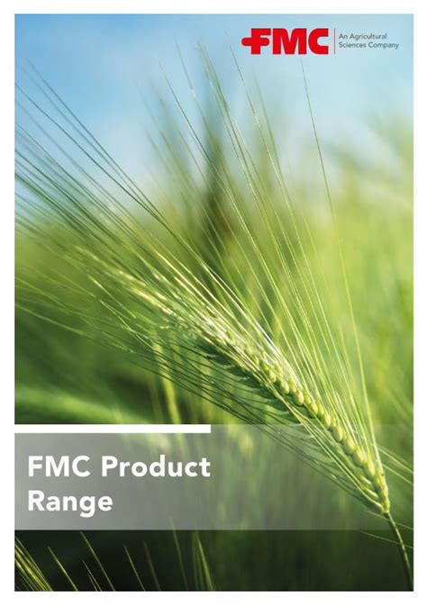 Download Product Range Fmc Ag 