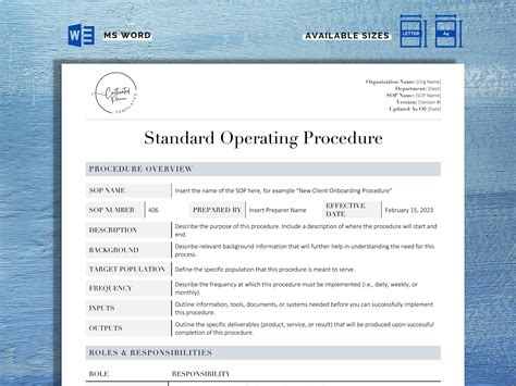 Download Product Realization Sample Procedure Pdfsdocuments Com 
