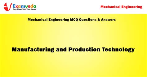 Production Engineering Questions Mcq