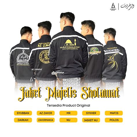Produk Azzukhruf Official Shopee Indonesia Jaket Majelis Rosulullah Ori - Jaket Majelis Rosulullah Ori