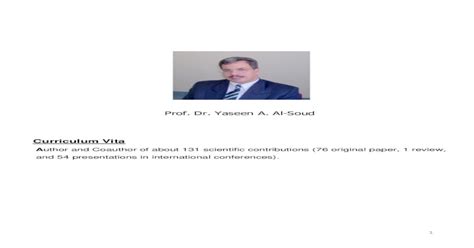 Download Prof Dr Yaseen A Al Soud 