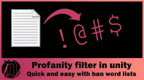 profanity filter list software