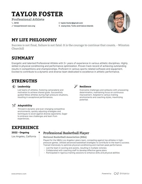 Professional Athlete Resume Sample Livecareer Professional Athlete Resume - Professional Athlete Resume