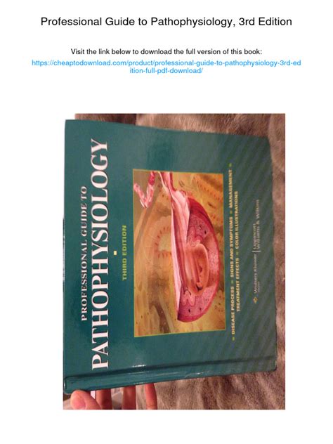 Read Professional Guide To Pathophysiology 3Rd Edition 
