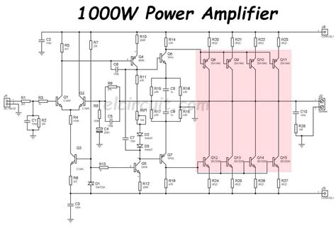 Download Professional Power Amplifier Circuit Diagram 