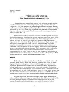 Read Online Professional Values The Basis Of My Professional Life Pdf 