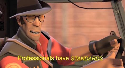 Professionals Have Standards