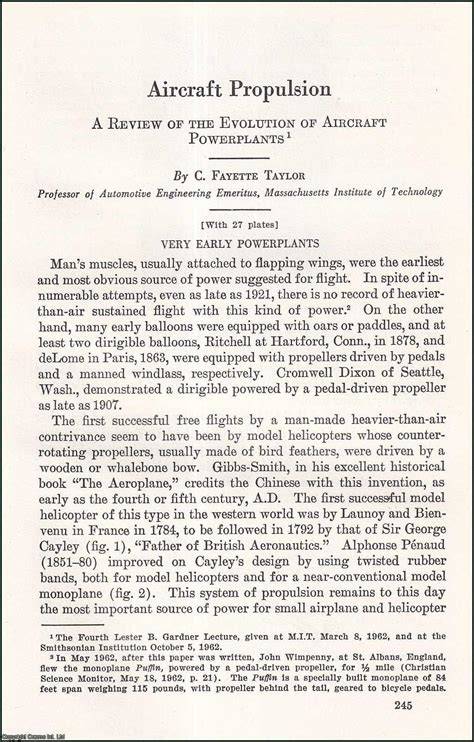 professor c fayette taylor mit massachusetts institute