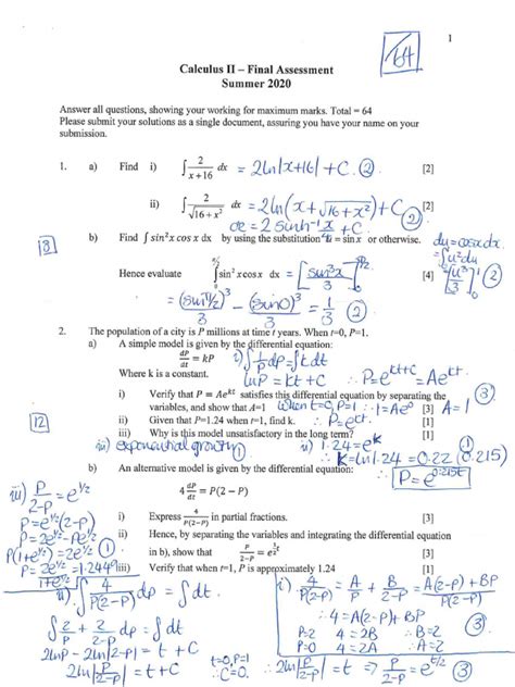 professor lott final exam