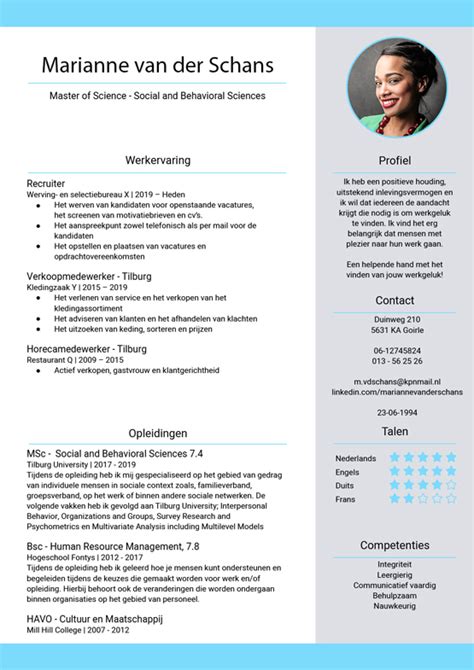 Profiel Voor Cv