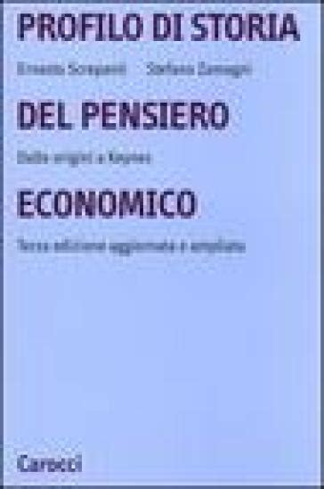 Read Online Profilo Di Storia Del Pensiero Economico Dalle Origini A Keynes 