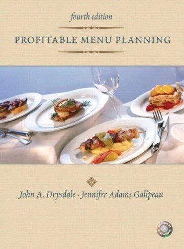 Full Download Profitable Menu Planning 4Th Edition 