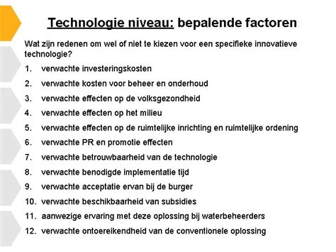 prognose bepalende factoren