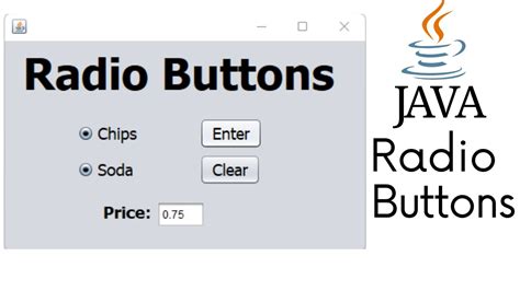 program for radio button in j2me