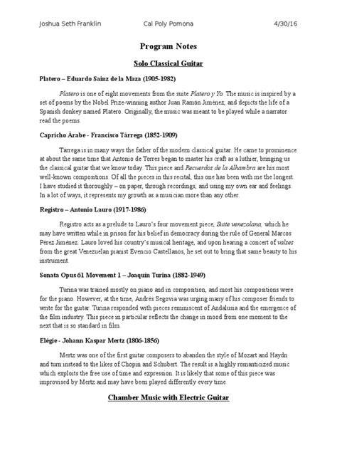 program notes for the solo tuba