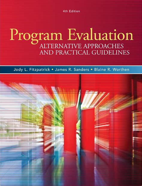 Full Download Program Evaluation Alternative Approaches Guidelines 