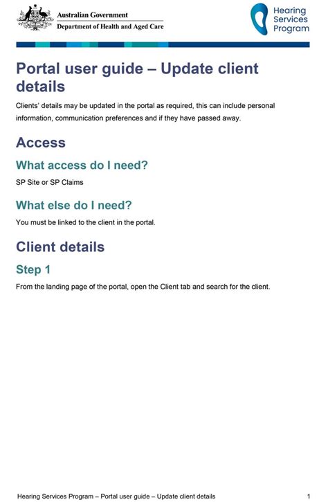Read Online Program Portal User Guide 