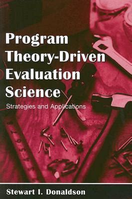 Read Program Theory Driven Evaluation Science 