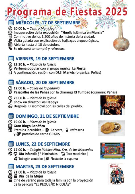 Programa De Las Fiestas De San Julian 2018 Ver Cuenca