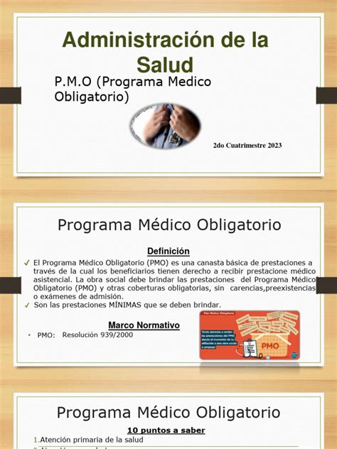 Programa Medico Obligatorio