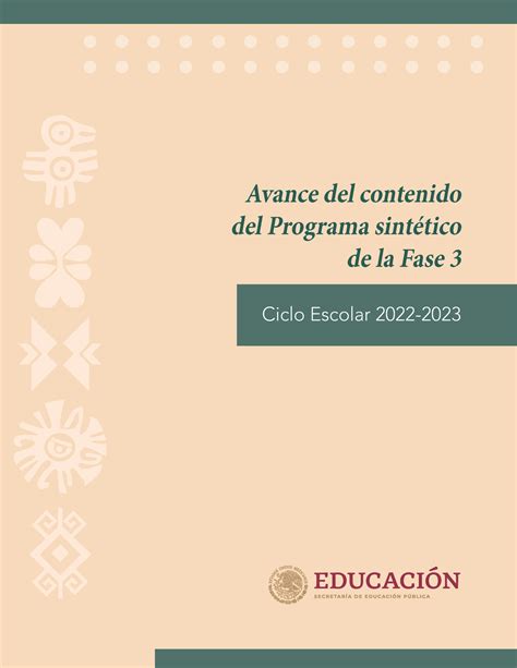 Programa Sintetico Fase 3