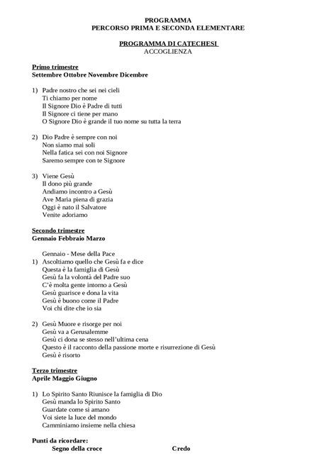 Programma Religione 1995 96