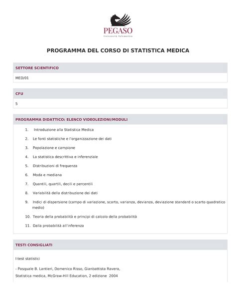 Download Programma Del Corso Unimed Mi 