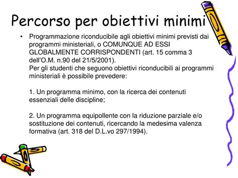programmazione obiettivi minimi classe seconda scuola primaria