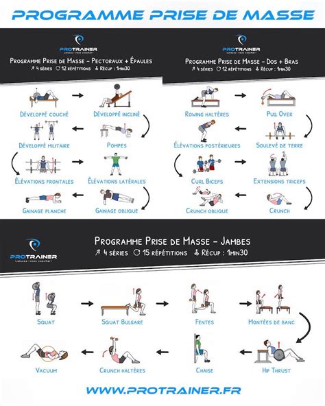 Programme De Musculation Prise De Masse