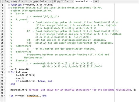 programmering felmeddelande