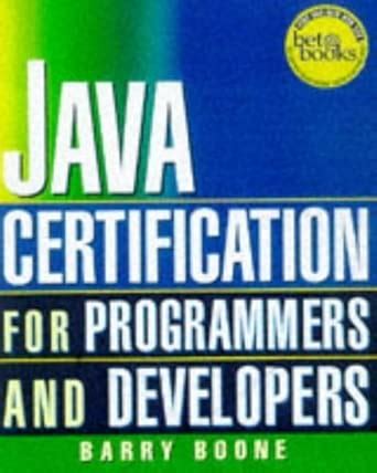 Programmers Guide To Java Certification A Comprehensive Primer Professional Computing