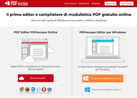 programmi online per modificare pdf