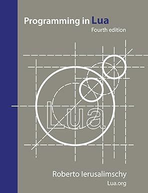 Programming In Lua, Fourth Edition