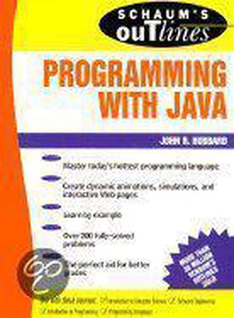 Programming With Java John R Hubbard Download Pdf