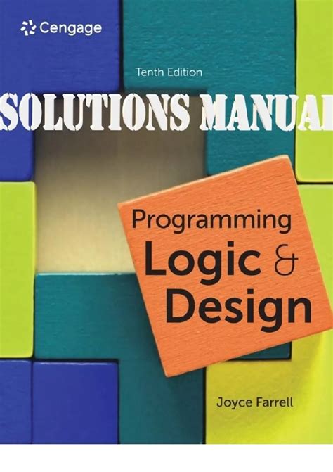 Read Programming Designandlogic Answers Joyce Farrel 