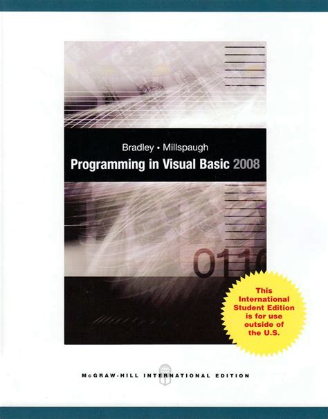 Read Programming In Visual Basic 2008 Bradley Solutions 