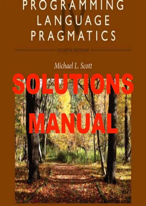Read Programming Language Pragmatics Solutions Manual 