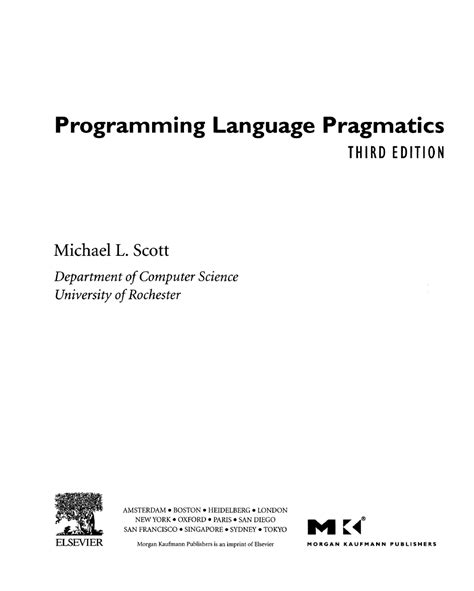 Download Programming Language Pragmatics Third Edition 