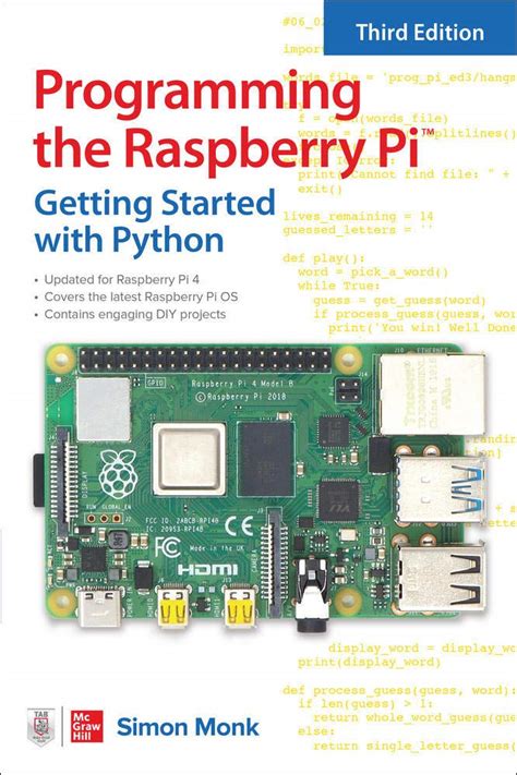 Read Online Programming The Raspberry Pi Getting Started With Python Simon Monk 