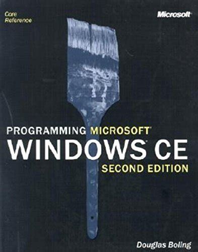 Read Programming Windows Ce Pro Developer 