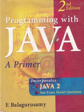 Full Download Programming With Java By E Balagurusamy 2Nd Edition 