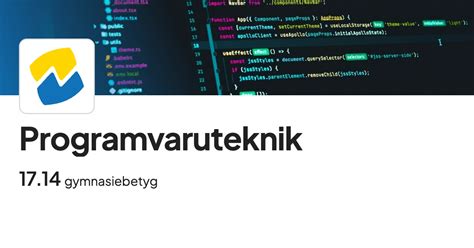 programvaruteknik distans