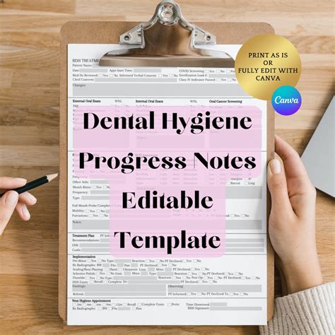 Download Progress Notes Should Document What In Dental 