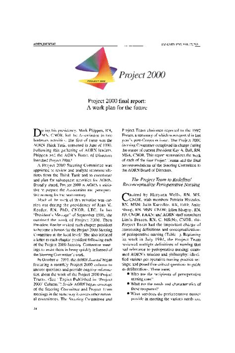 Project 2000