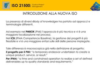 project management terminologie