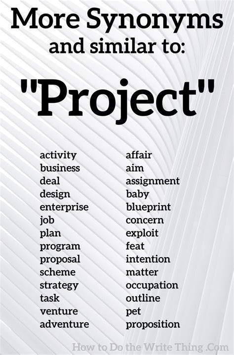 Project Synonym