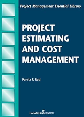 Download Project Estimating And Cost Management Project Management Essential Library 