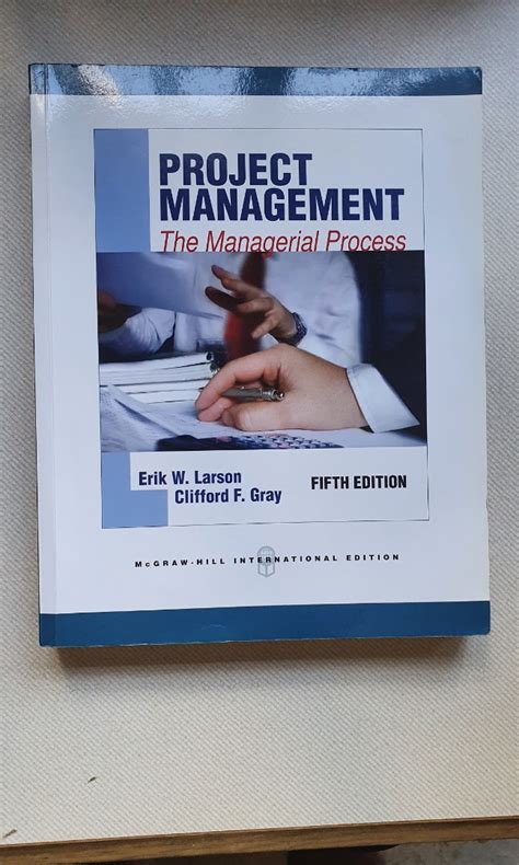 Download Project Management The Managerial Process Fifth Edition 